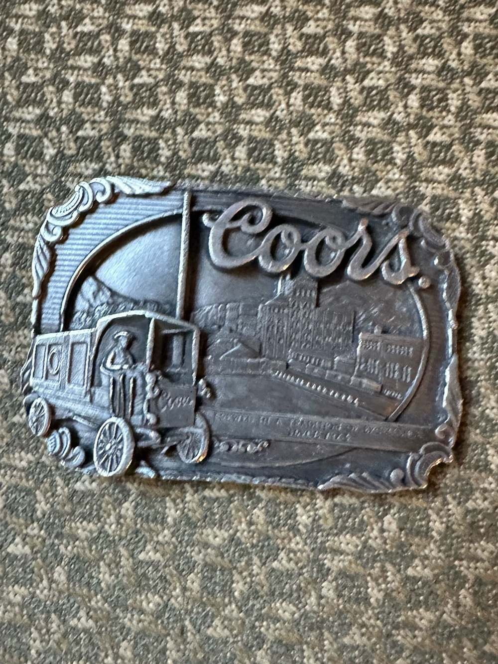 Coors Belt Buckle